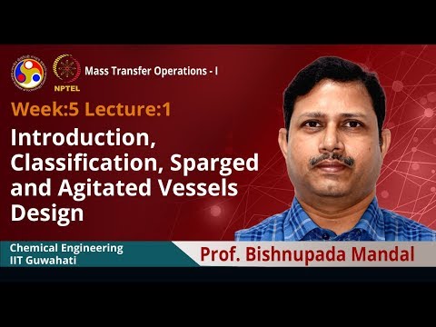 Mass Transfer Operations I introduction video