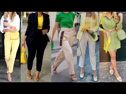 ATUENDOS SENCILLOS Y MODERNOS PARA MUJERES DE ESTILO DISCRETO Y ELEGANTE