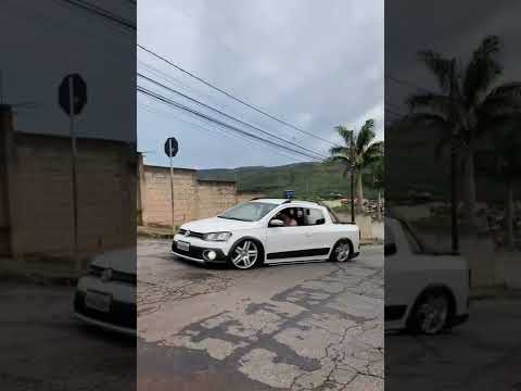 SAVEIRO CROSS G6 CABINE DUPLA REBAIXADA TOCANDO MTG CATUCADA PROFUNDA🔊🙉🙅🏽‍♂️