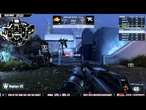 MLG AW Season 1 Playoffs - Team Kaliber vs Denial Esports Map 2(Losers Bracket Finals)