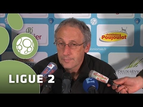 Conférence de presse Chamois Niortais - US Créteil (2-1) - 2013/2014