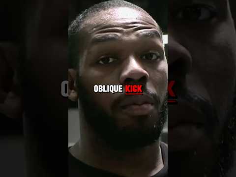 Jon Jones Explains his Oblique Kick 🦵