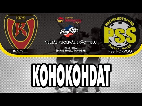 NAISET PLAYOFFS: Koovee-PSS, 4. puolivälierä, Kohokohdat