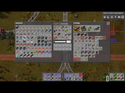 Lets Play Factorio Part 34 "Train Crash"
