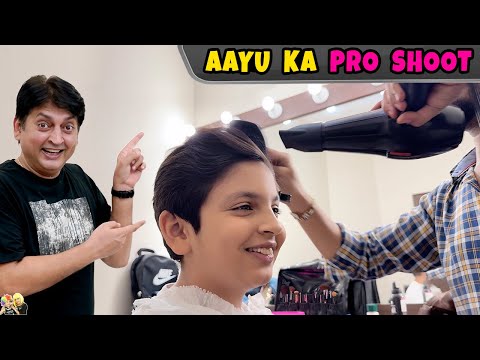 AAYU KA PROFESSIONAL SHOOT | Travel to Delhi with Papa | Aayu and Pihu Show