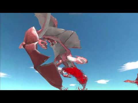 Wyvern vs Wyvern (epik fight) (animal revolt simulator)