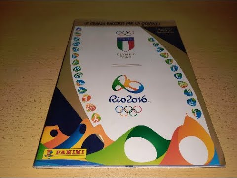 Panini COMPLETE Italia Team Rio 2016 sticker album review.