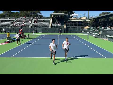 Arthur Fery/Rotsaert (Stanford) vs Yuta Kikuchi/Overbeck (CAL)