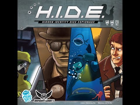 The Purge: # 1403 H.I.D.E.: Hidden Identity Dice Espionage: Deduction for Mulitple Players while shooting (guessing) as much as you can and if all else fails there will be a shootout!