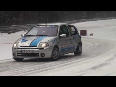 Krasny Sławomir- Renault Clio - SuperOES 2 Runda  Tor Kielce 24-02-2018