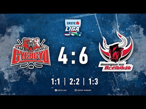Gólösszefoglaló EL 32 - Gyergyói Hoki Klub - Dunaújvárosi Acélbikák 4-6 20221008