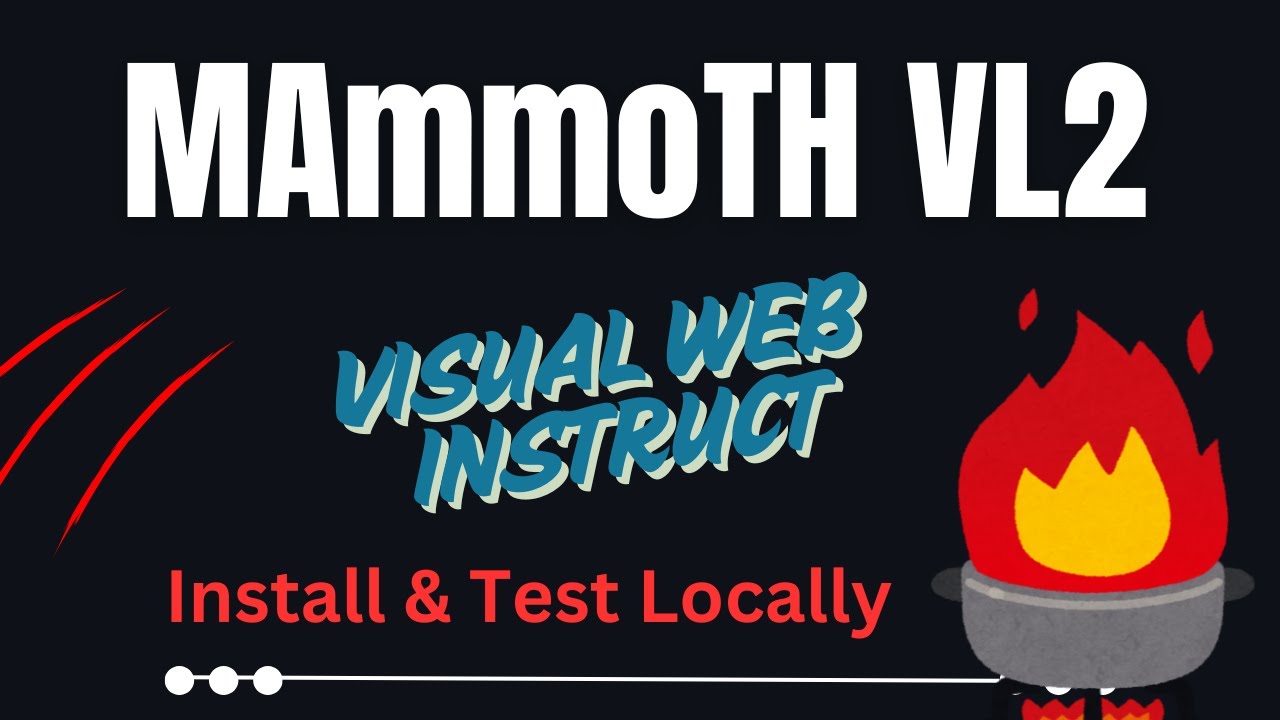 MAmmoTH VL2 - Model Trained with VisualWebInstruct - Install Locally