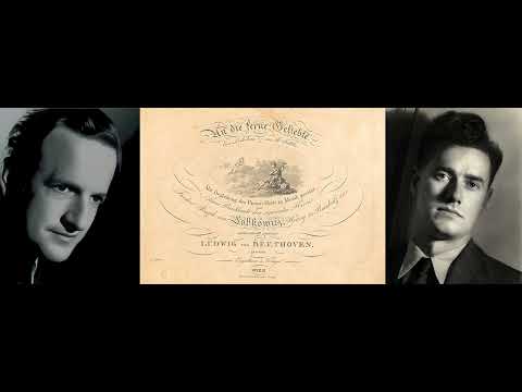 L. v. Beethoven: An die ferne Geliebte | Peter Pears, Tenor; Noel Mewton-Wood, Klavier | 1953 | „S“