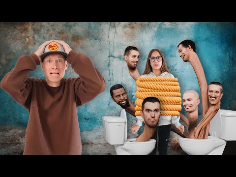 LOS SKIBIDI TOILETS HAN HECHO UNA TRAMPA | Arina Dance Stories