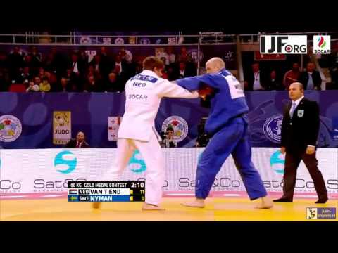Judo 2016 Grand Prix Tbilisi: van t End (NED) - Nyman (SWE) [-90kg] final