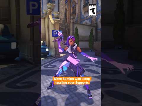 Always avenge your Supports 💀 #overwatch #overwatch2 #gaming #sombra