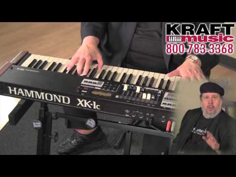 Hammond XK-1c Series Organ Demo with Scott May