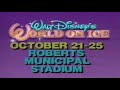 Walt Disney S World On Ice Commercial Evansville IN 1992