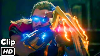 Thor & Foster VS Gorr The God Of Butcher Final Fight Scene Thor: Love and Thunder Movie Clip HD