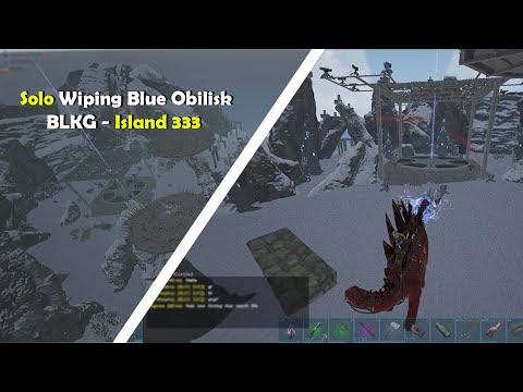 SOLO Wiping a Blue Obi from BLKG | Ark Official PVP | Shit Hawks