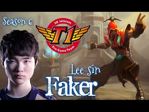 SKT T1 Faker LEE SIN Jungle vs Rek'Sai - Patch 5.24 KR | League of Legends