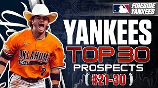 Yankees Top 30 Prospects for 2024: #21-30 | Analysis