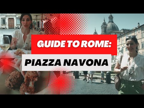 PIAZZA NAVONA! History, Food, Rooftop Bar!