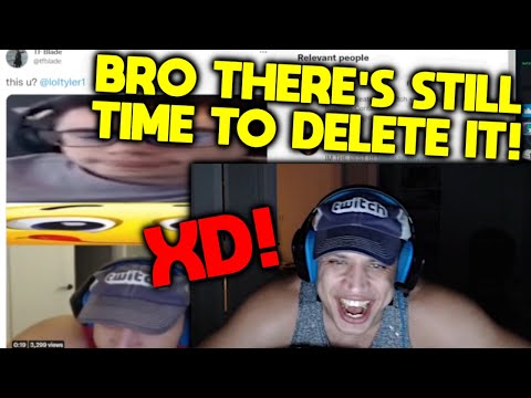 Tyler1 Laughs at TF Blade's Scuffed Video Comments