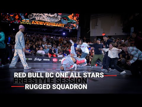 Red Bull BC One All Stars vs Rugged Squadron [final] x stance | FREESTYLE SESSION 2022 (4K)
