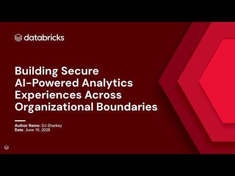 Watch: Building Secure AI-Powered Analytics Experiences Across Organizational Boundaries