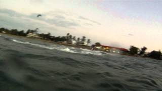 preview picture of video 'Punta Chame, Panama- toeside big spray 21s'
