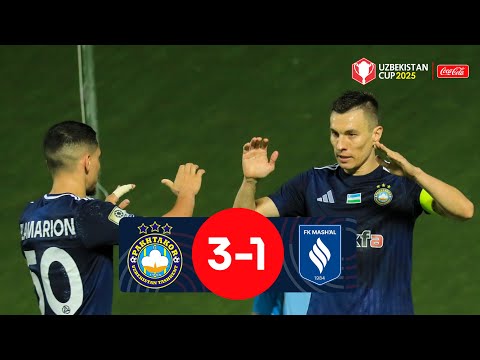 PAXTAKOR 3:1 MASH’AL | O‘zbekiston kubogi 1/4 final