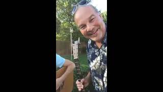 Haskell and Allan Live by the Owl Box