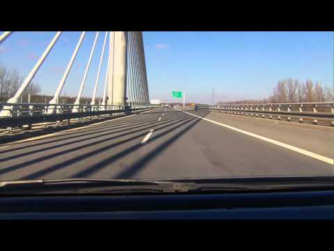 Dálnice D1 ve směru přivaděč Mariánskohorská - Bohumín  Full HD