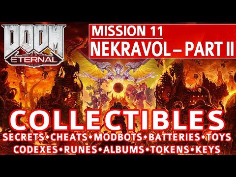 Doom Eternal - Nekravol Part 2 All Collectible Locations (Secrets, Collectibles, Cheats, Upgrades)