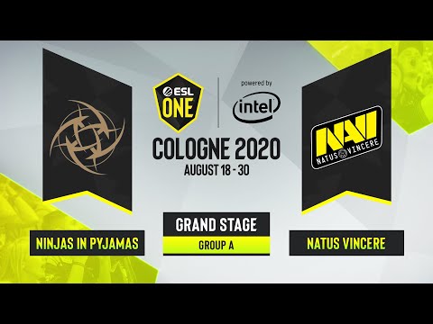 CS:GO - Natus Vincere vs. Ninjas in Pyjamas [Train] Map 2 - ESL One Cologne 2020 - Group A - EU