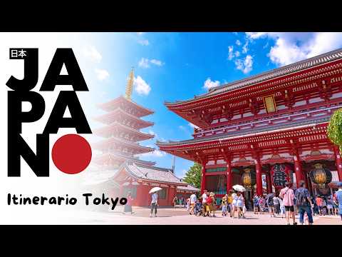 Cosa VEDERE a TOKYO in 5 GIORNI: ITINERARIO perfetto 🇯🇵