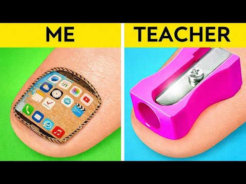 No Stress School Hacks! 🎒🔥 Study Smarter with These Easy Tricks