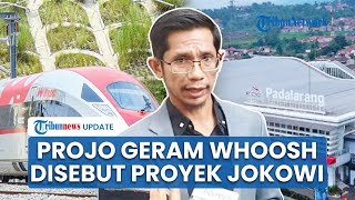 Projo Geram Whoosh Disebut Proyek Pribadi Jokowi: Ngawur, Ini Bukan Bisnis Gorengan
