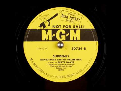 Suddenly David Rose Beryl Davis 53