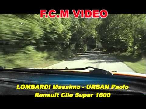 CameraCar Rally Valli Cuneesi Lombardi-Urban Renault Clio Super 1600
