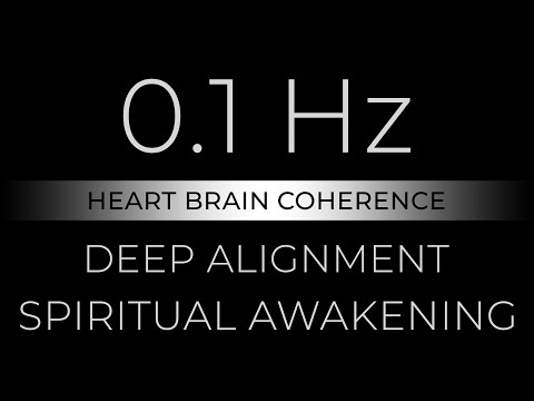 0.1 Hz Delta Waves | Heart Brain Coherence | Black Screen