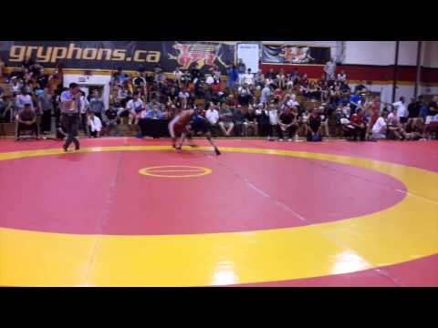 2014 Canada Cup: 57 kg Darthe Capellan (CAN) vs. Marcel Ewald (GER)