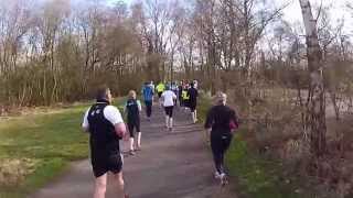preview picture of video 'Kingsbury Water parkrun #35 15/03/2014'