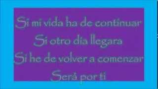 Por ti-Belanova (letra)