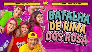 ♫ Batalha de Rima dos Rosa 💗🆚💜 Quem Vence? - Ms. Rav3na