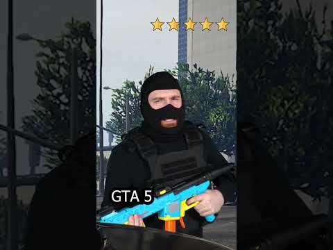 GTA San Andreas Vs. GTA 5 Max Wanted Level