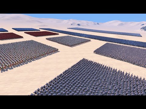 Leper King of Jerusalem Annihilates Spartans, Romans, Heavy Knights, Orcs & Spearmen - UEBS Battle