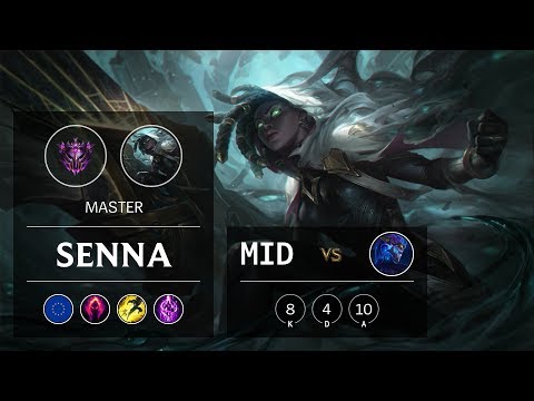 Senna Mid vs Aurelion Sol - EUW Master Patch 9.24