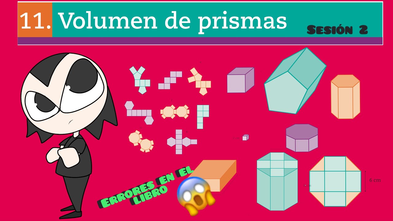 Libro Contestado de 2. Telesecundaria. Secuencia 11. Volumen de prismas. sesión 2. pagina 92-93